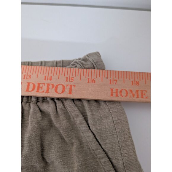 Laude the Label Wide Leg Pants Womens Size XXL Beige Organic Cotton Pull On - Picture 10 of 15